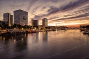 Dusk's Embrace on the Seine