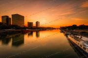 Sunset Over the Seine with ND10