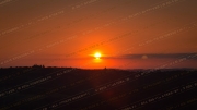 Provence Sunset Veil