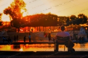 Dusk at Jardins des Tuileries
