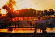 Dusk at Jardins des Tuileries