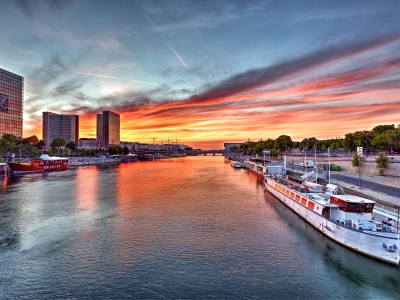 Seine Sunset Spectrum
