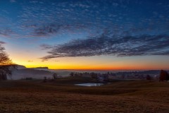 Twilight Serenade in the Jura Mountains