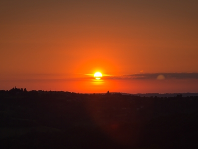 Provence Sunset Veil