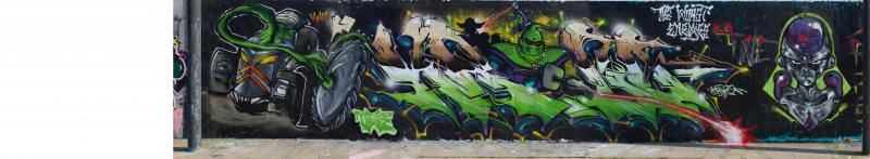 The Quai de l’Allier Graffiti Masterpiece