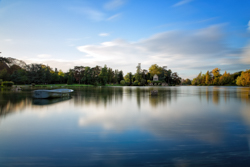 Blue Reverie: Serenity at Lac de Vincennes